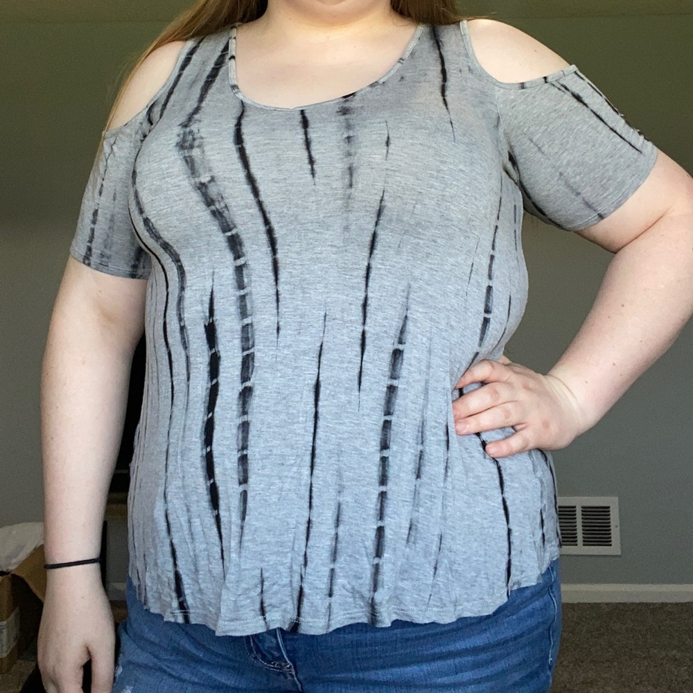 Plus Size Cold Shoulder Torrid Top